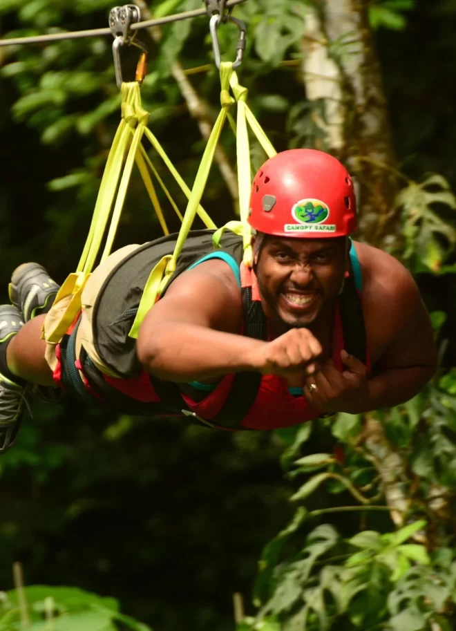 Canopy Zip Line Adventure | Hotel Igloo Beach Lodge Costa Rica