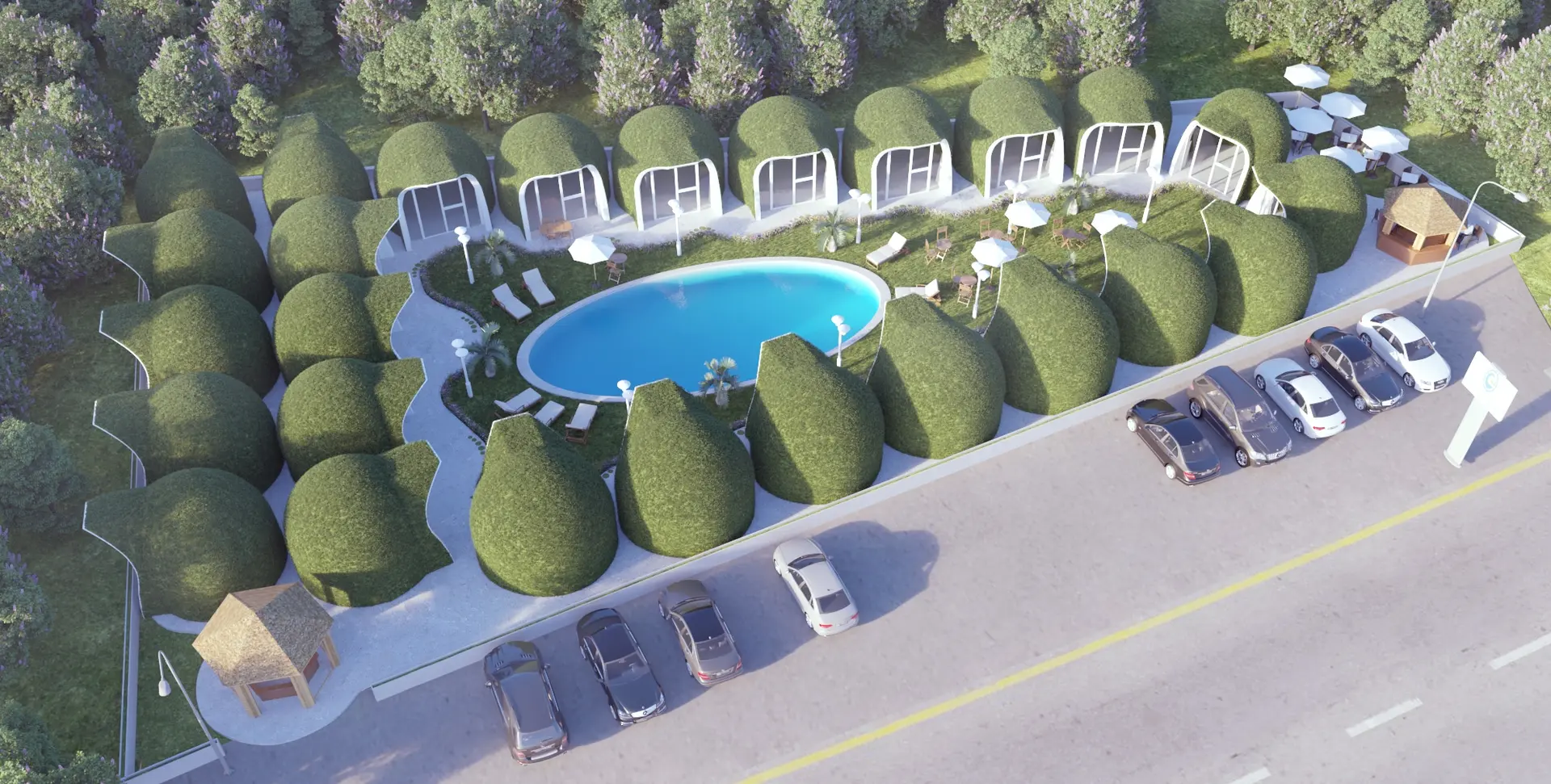 Beachfront Hotels in | Igloo Beach Lodge Manuel Antonio